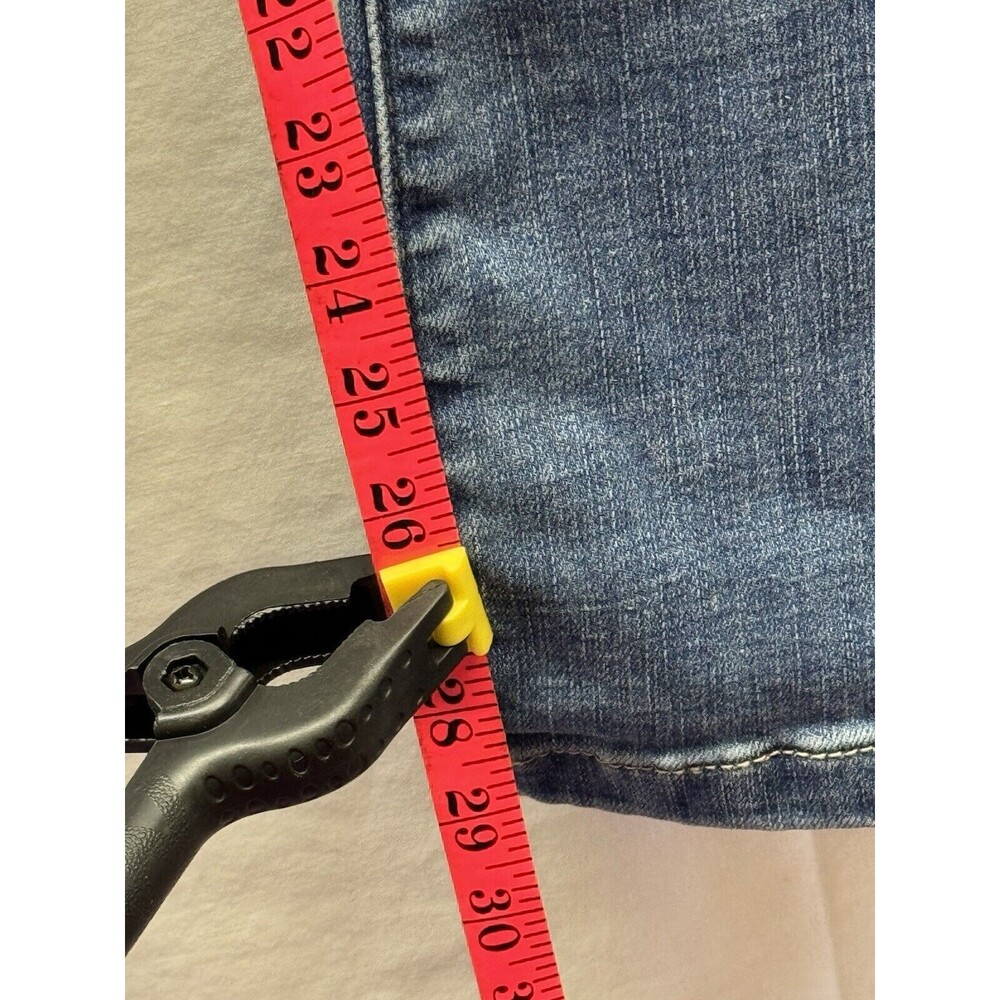 Womens Jeans Studio Blue Mikayla High Rise Flare Patch Pocket Flare 14 NWT - Picture 10 of 10